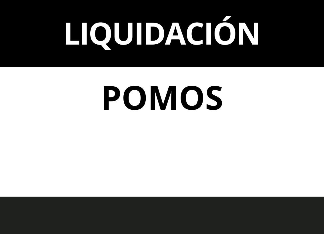 LIQUIDACION POMOS ACCESO