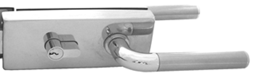 CERRADURA PARA PUERTA DE VIDRIO CPV1 (Venta hasta agotar stock)