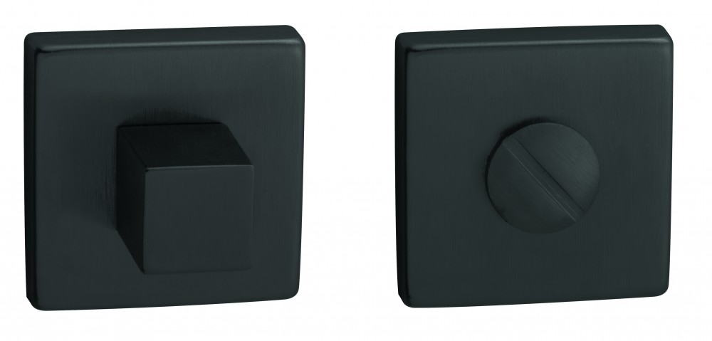 SEGURO BAÑO CUADRADO 124 GRAFITO PVD REGUITTI (Venta hasta agotar stock)