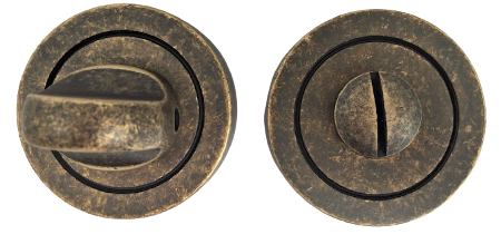 SEGURO BAÑO 50mm. BRONCE VIEJO