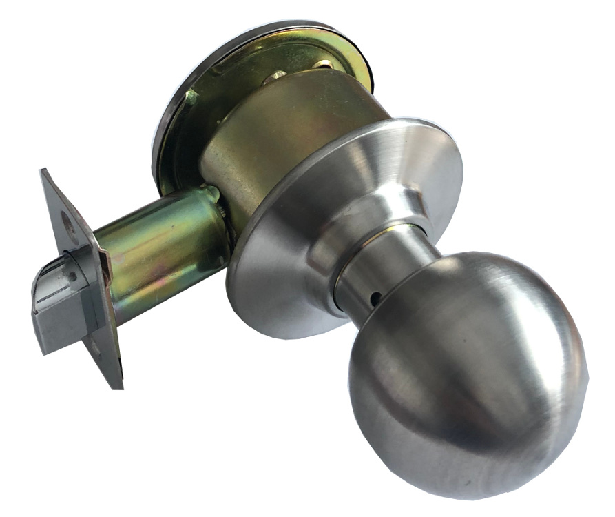 CERRADURA CILINDRICA MEDIO POMO 3873 PASO EXTERIOR/CIEGA INTERIOR (Venta hasta agotar stock)