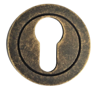 ROSETA SEGURIDAD 50mm. BRONCE VIEJO