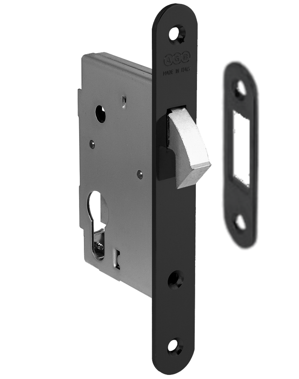 CERRADURA DE CORREDERA PARA CILINDRO L7 BLACK MATT