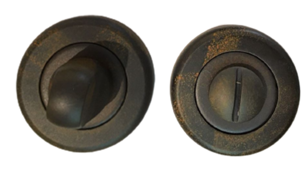 SEGURO BAÑO 503 50mm. BRONCE OXIDADO (Venta hasta agotar stock)