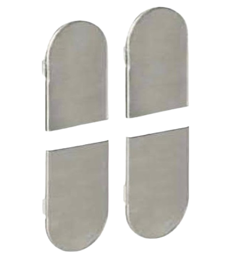 KIT TAPAS BISAGRA CIERRAPUERTA ECLIPSE 3.2 HD SELF CROMO MATE (ITALIA)