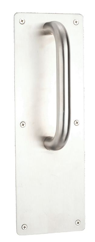 MANILLÓN CON PLACA  300 X 80MM ACERO INOX 201 (ASIA)